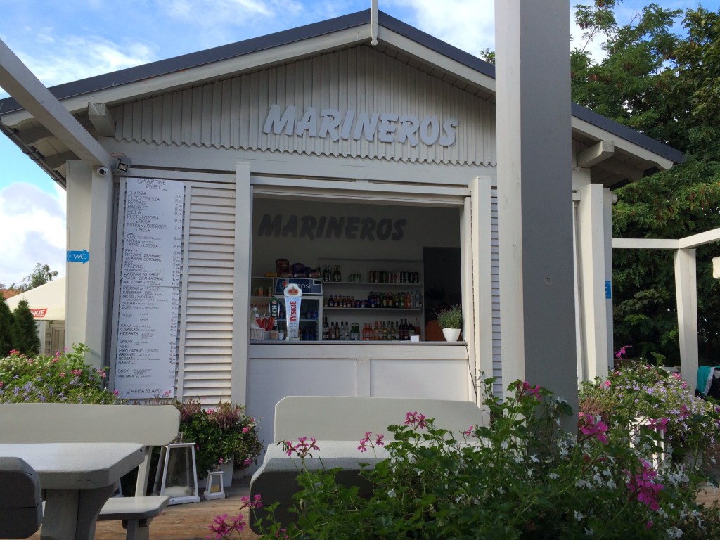 Smażalnia Marineros – SOPOT – wejście na plażę&nbsp;24