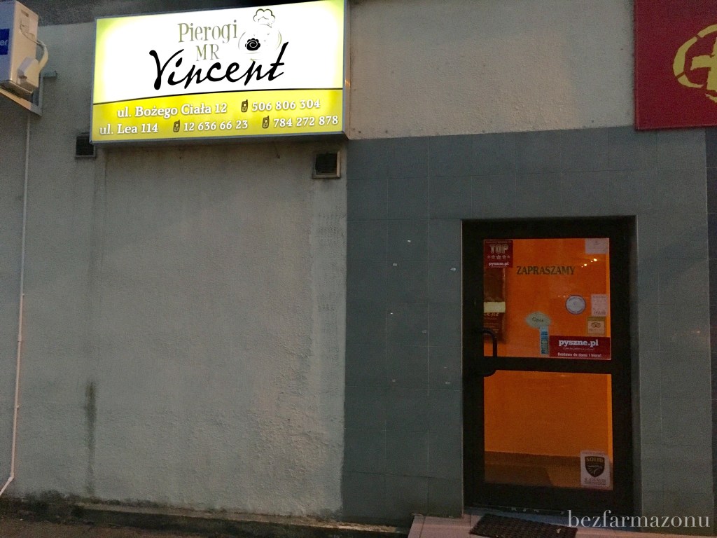 Wieloletnie doświadczenie i ogromny wybór – Pierogi Mr. Vincent – KRAKÓW, ul.&nbsp;Lea