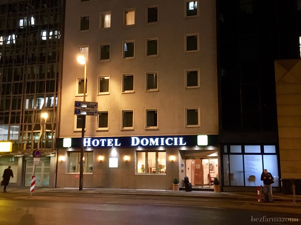 Spoko lokum na szybki weekend – Favored Hotel Domicil*** Frankfurt –&nbsp;Niemcy