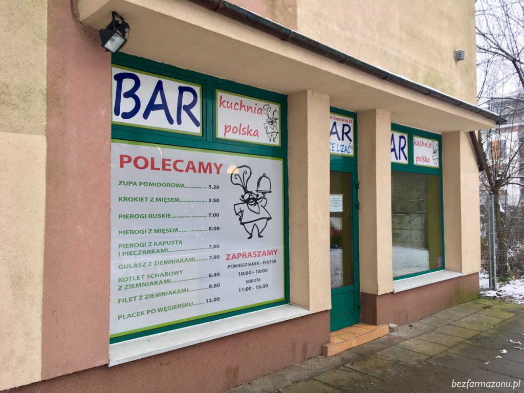 Domowe obiady w doskonałych cenach – Bar Kuchnia Polska Palce Lizać – KRAKÓW, ul. Gabrieli&nbsp;Zapolskiej